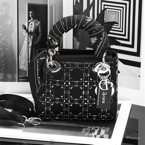 lady dior mini dimensions|Lady Dior cannage bag.